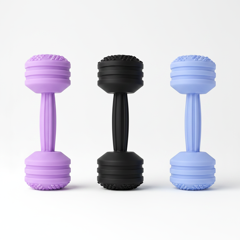 Teether Stick Silicone Dumbbell