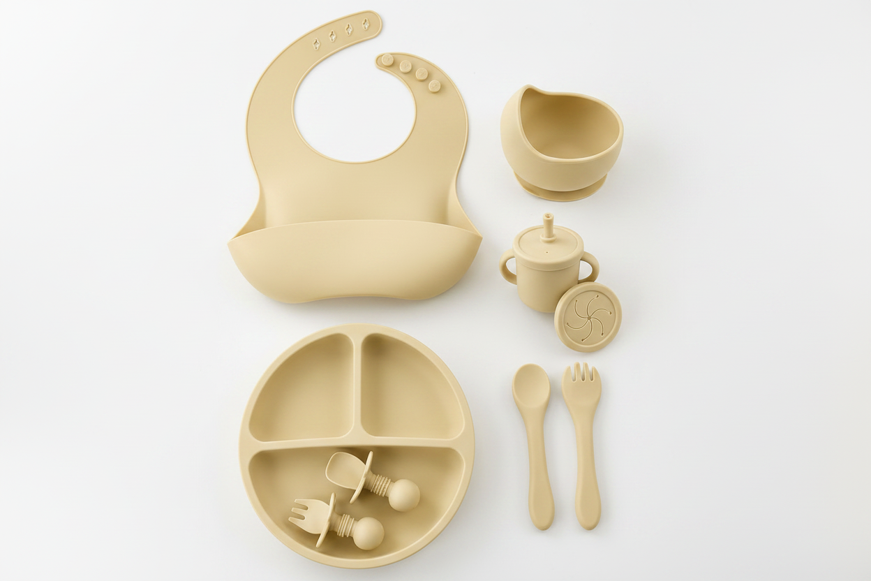 Silicone Baby Feeding Food Bowl