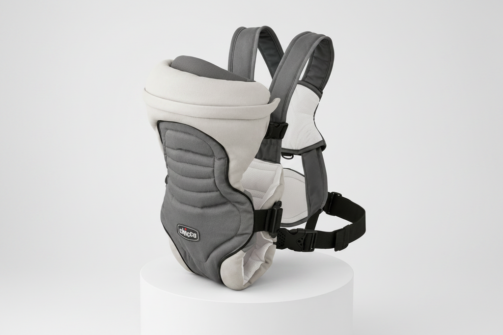 Newborn baby carrier with baby carrier